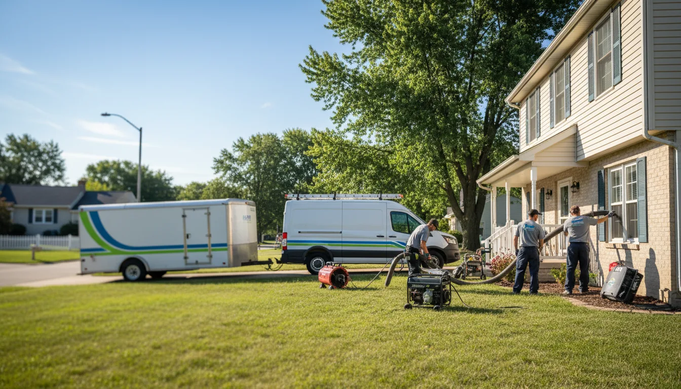 Flooded Basement Restoration And Cleanup With Repair in Reeds Spring, MO near me